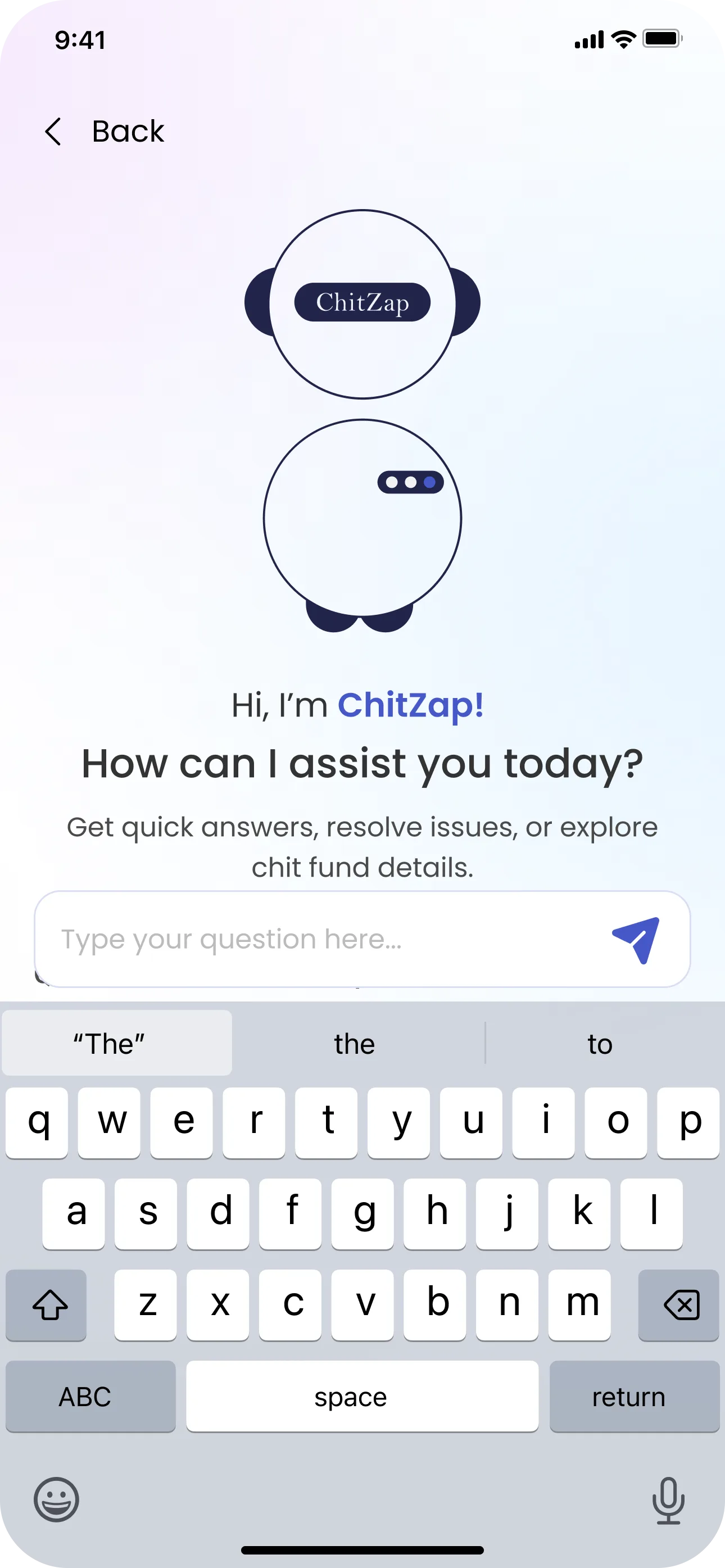 ChitZap Keyboard