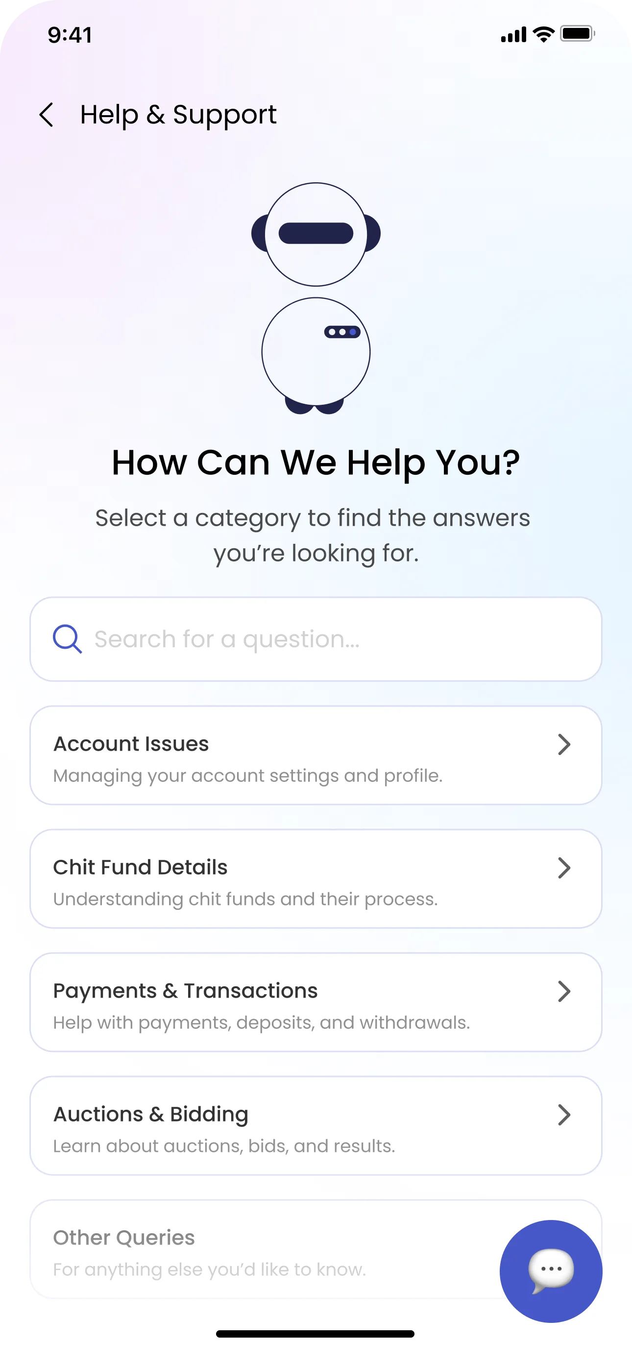 Support Hub